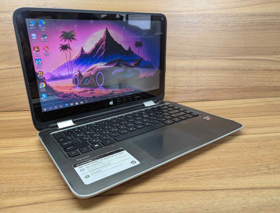 1457/HP Pavilion x360 13-a010nr/13,3"/AMD A8-6410/240 GB SSD/RAM 8 GB/