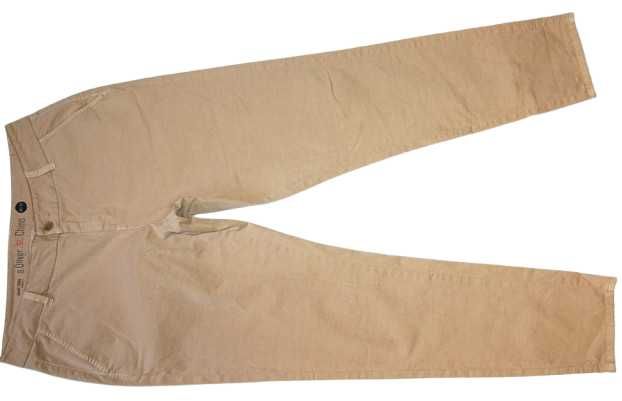 s.Oliver 40 smart chino  spodnie damskie z elastanem