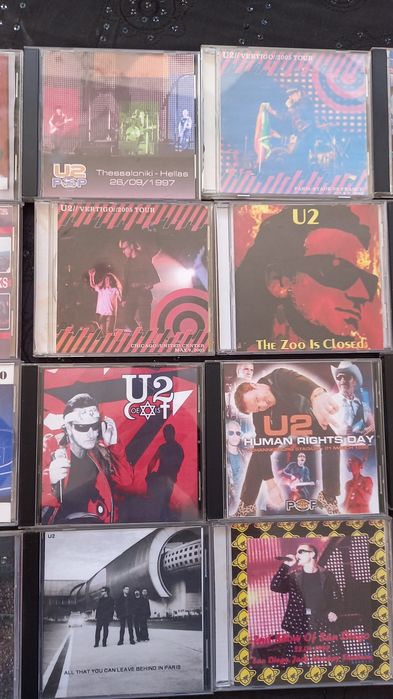 U2 concertos - várias tours