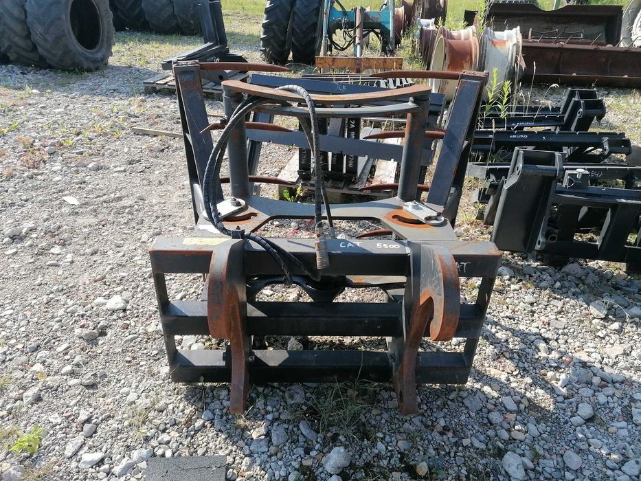 Chwytak, krokodyl do siana, bel, słomy, ładowarka CAT