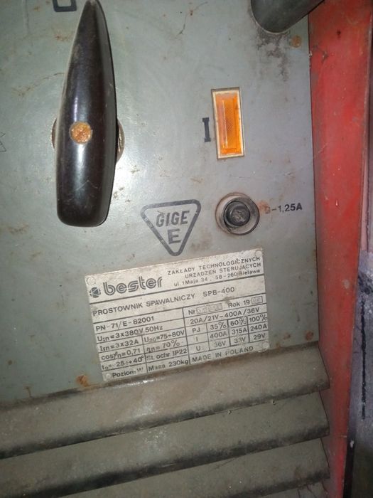 Spawarka Bester spb 400
