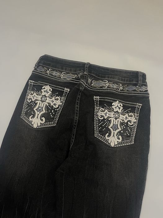 джинси bootcut indie sleaze y2k miss me type  streetwear flared