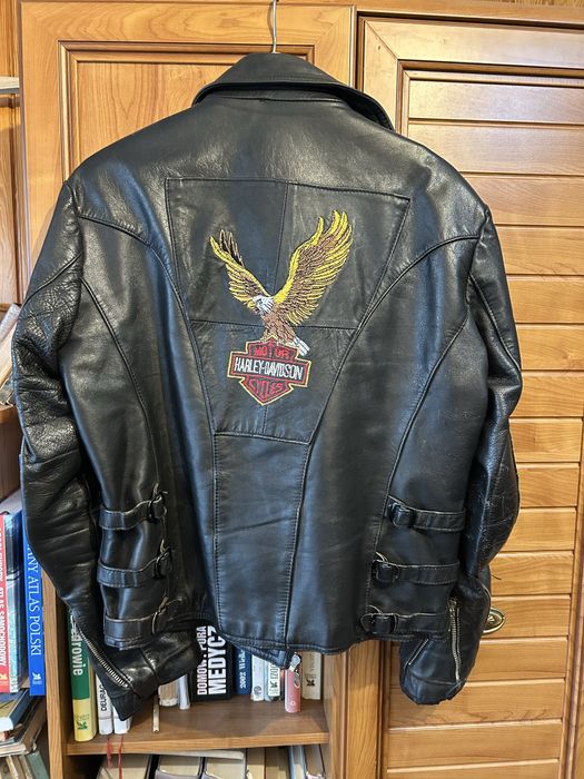 kurtka męska skórzana