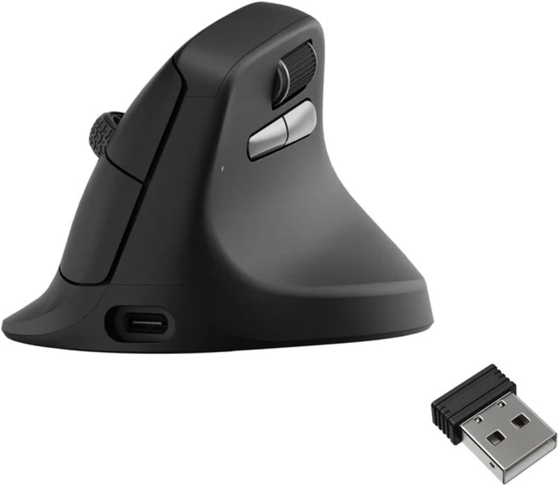 Keychron M5 Ergonomiczna pionowa mysz gamingowa bezprzewodowa