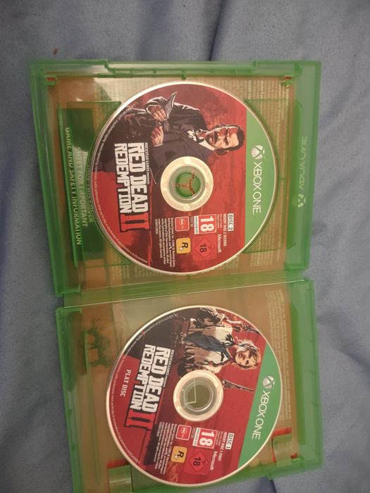 Продам диск для xbox red dead redemption 2