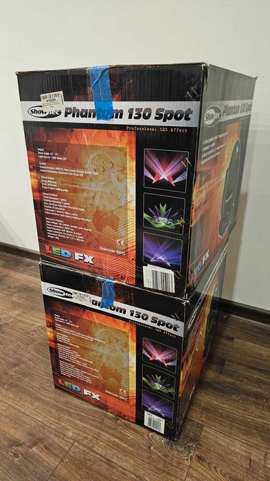 Showtec PHANTOM 130 LED SPOT ruchoma głowa stan IDEALNY