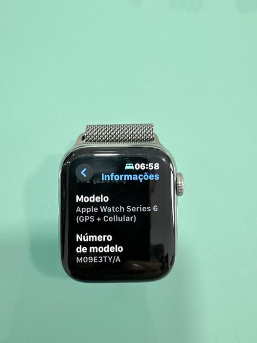 Watch Series 6 (GPS+Cellular) Stainless [122]