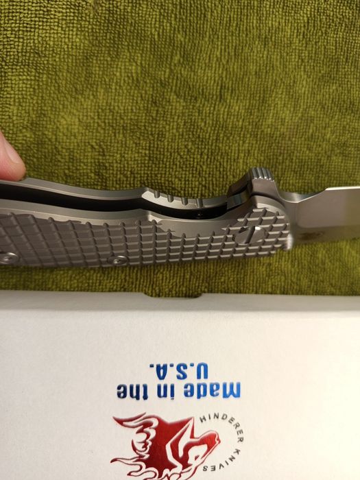 Брелок компактний EDC Hinderer XM-18 titanium
