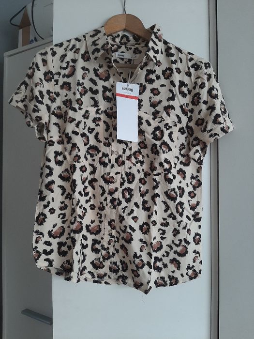 Nowa bluzka damska panterka rozmiar S