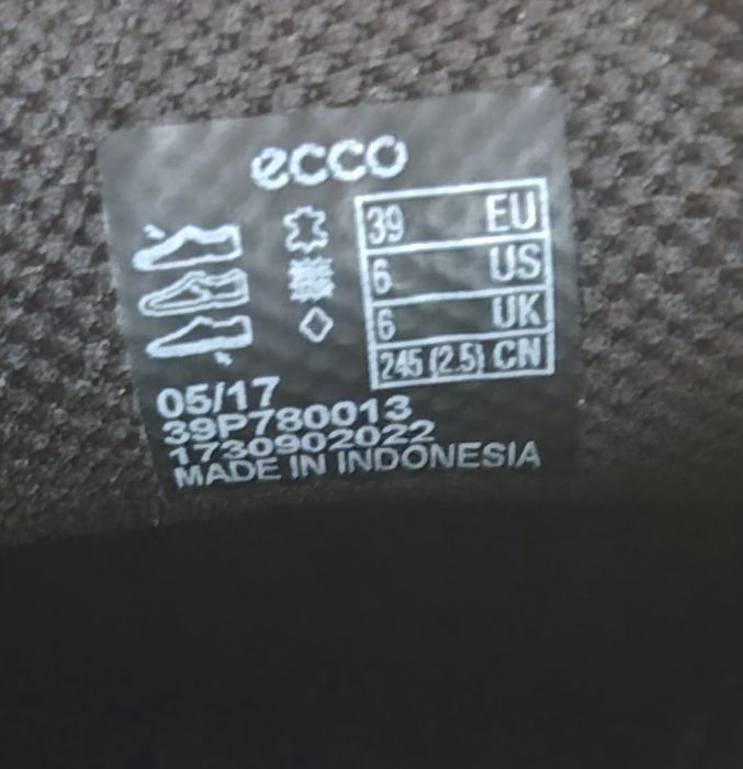 Buty ecco skóra naturalna rozmiar 39 *odbiór osobisty
