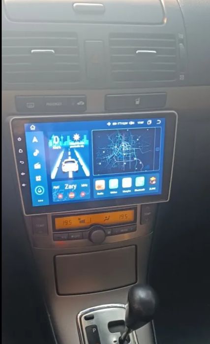 Rádio Android 14 com GPS Toyota Avensis T25 (Novo)