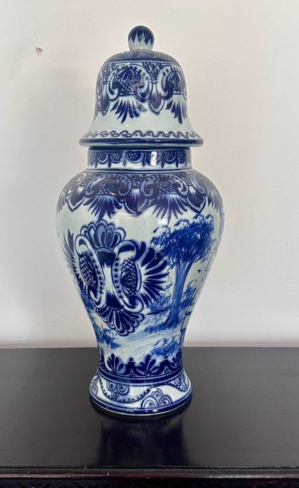 Jarrão (pote de farmácia) – Faiança Coimbra