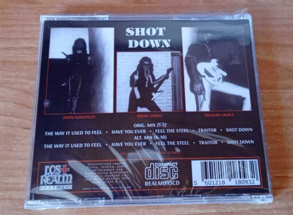 Traitor – Shot Down CD 1985/ 2024 SELADO