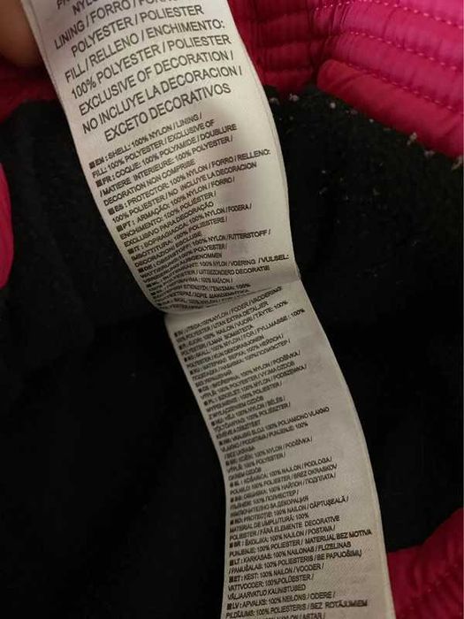 Kurtka z kapturem jesień zima Converse różowy 152-158 woman girl style