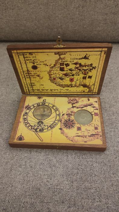 Caixa Madeira - 500 Anos de Descobertas