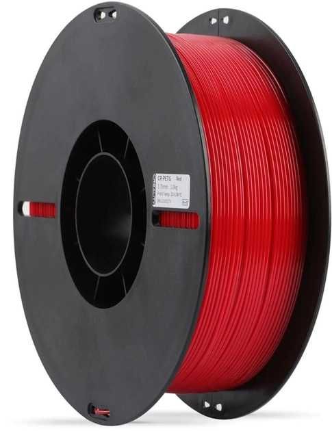 PETG пластик Creality філамент для 3D принтера 1.75 мм 1 кг Червоний
