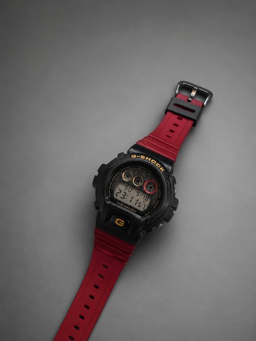 Casio G-shock DW-6900 Dragon Red Eye MOD