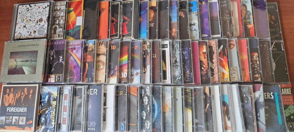 CD (Audio) Led Zeppelin Rainbow Foreigner Purple Def Leppard Styx Cinderella Heep