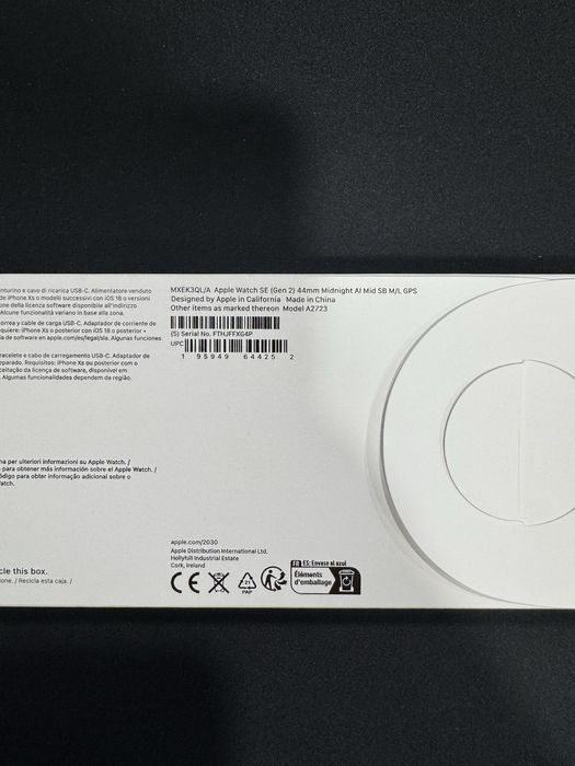 Apple Watch SE Gen 2 44mm GPS