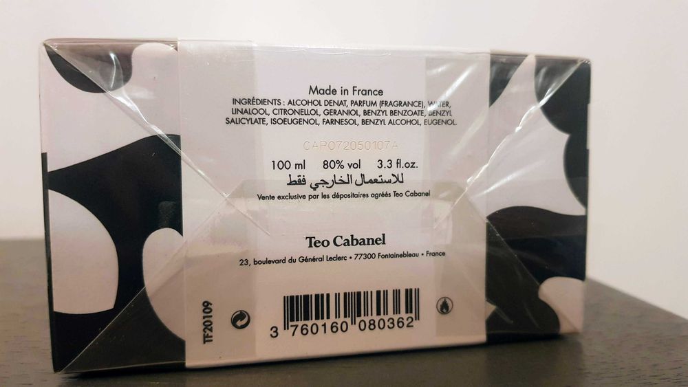 Perfumy Teo Cabanel Tres French 100ml nisza