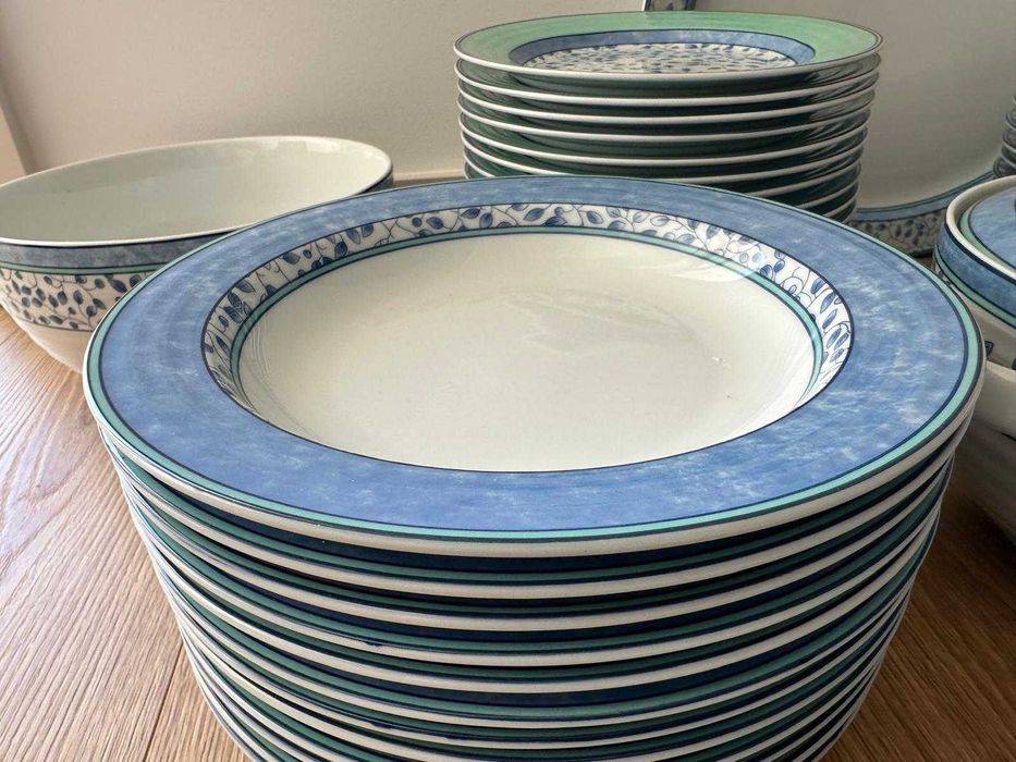Serviço de Jantar SPAL Susanne – Porcelana – 40 Peças – Impecável