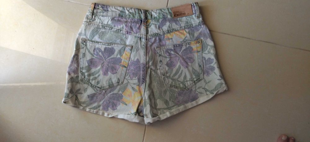 2 Calções de Ganga Pull & Bear