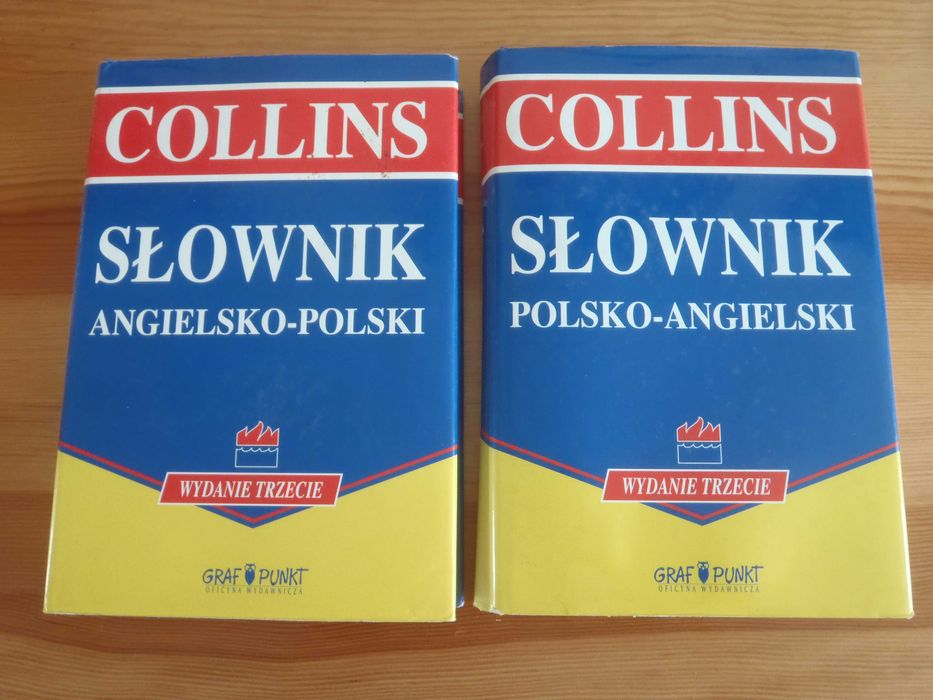 Słowniki 2 sztuki polsko angielski, angielsko polski