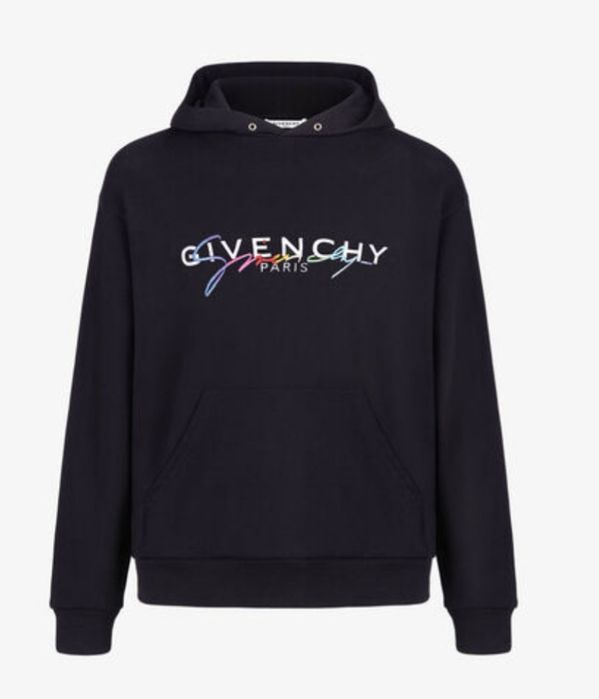 Givenchy Bluza kangurka czarna rozm.M