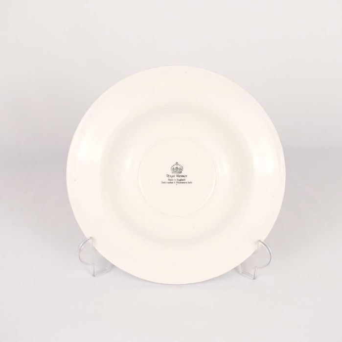 Prato sopeiro em porcelana Royal Wessex
