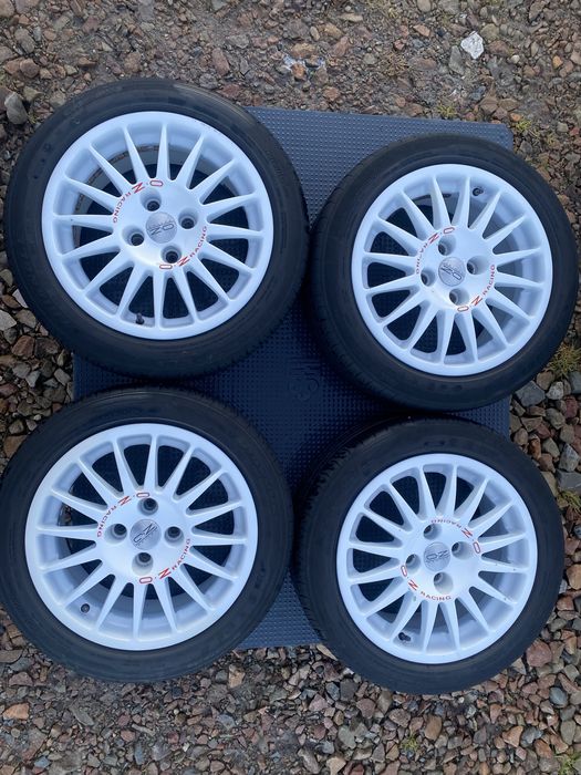 Koła Felgi OZ SUPERTURISMO WRC 15cali 4x100 opony 195/50/15