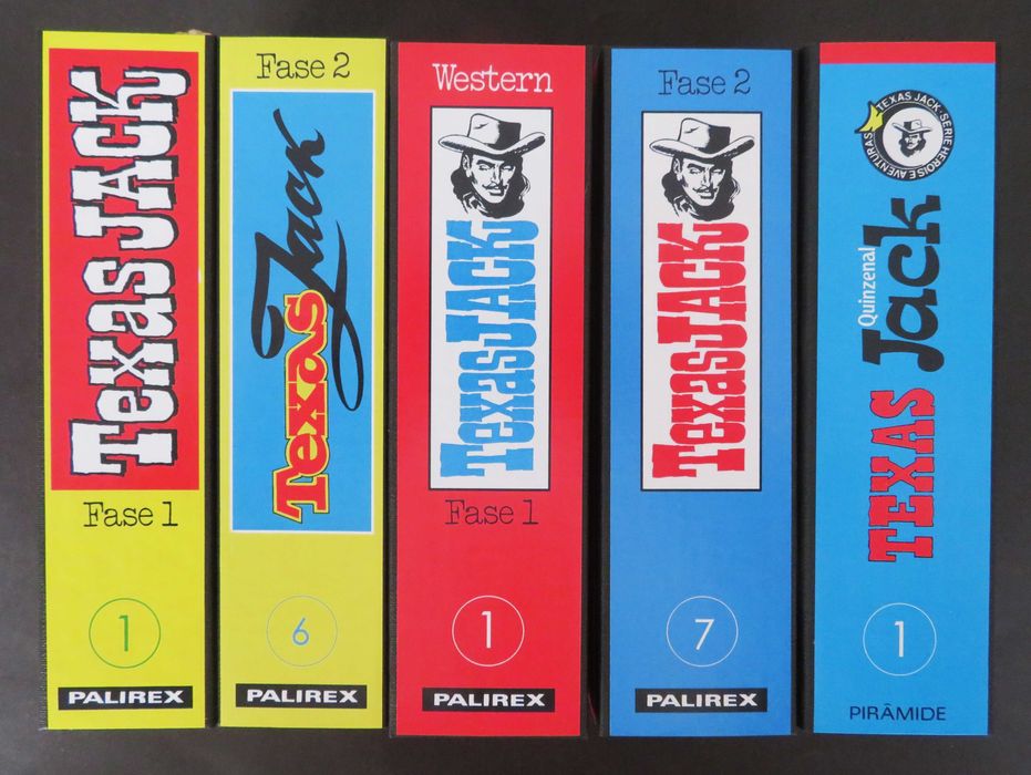 TEXAS Jack - Capas para toda a coleção (veja fotos exclusivas)