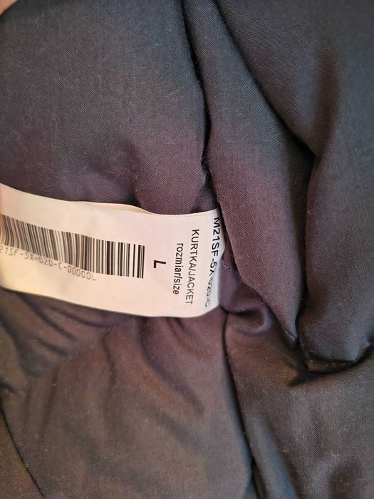 Czarna kurtka bomberka Pako Lorente - JAK NOWA