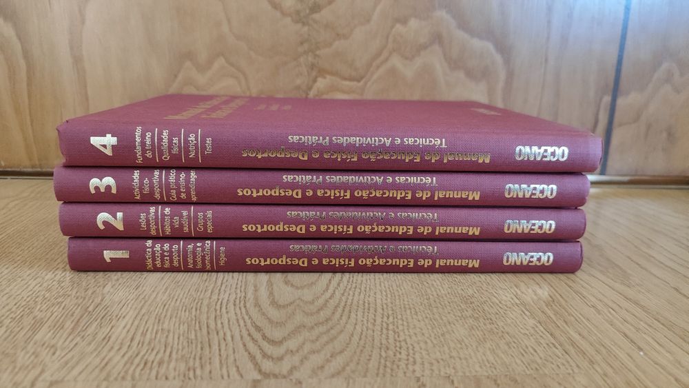 Livros: Manual de educação física e desporto