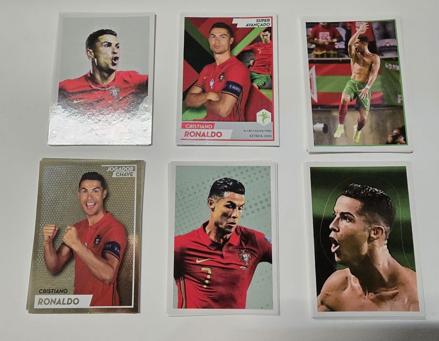 Cromos Cristiano Ronaldo Fome Vencer 2022