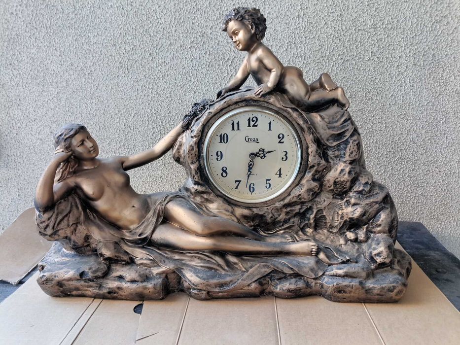 RELÓGIO DE MESA cor bronze