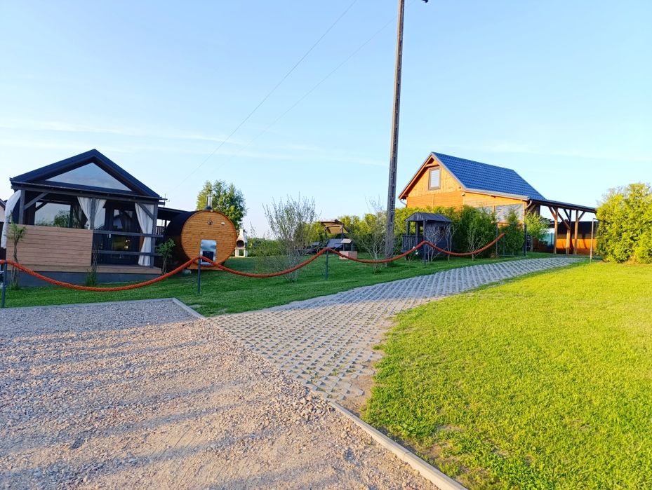 domek z BALIA JACUZZI, Staw, Kaszuby  sauna panieńskie