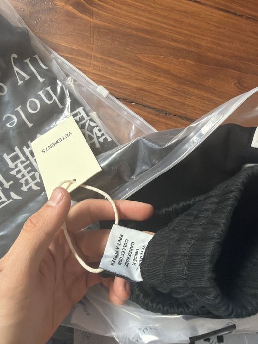 Штаны  Vetements Logo pants S M L balenciaga protocol index project gr