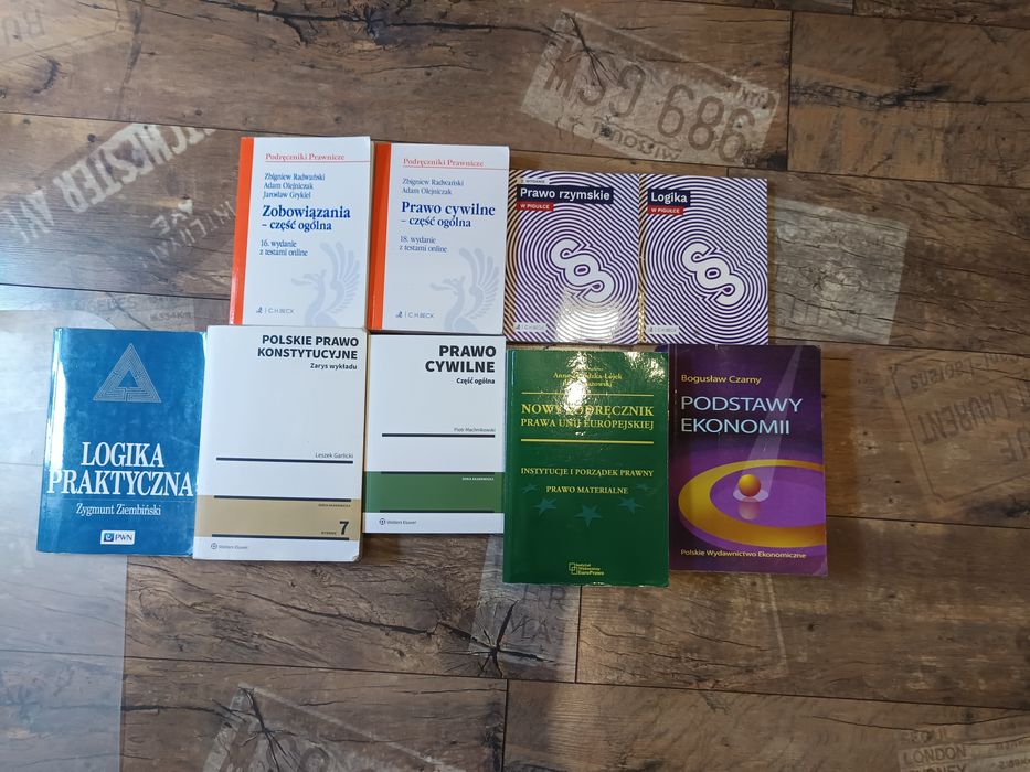 Podręczniki prawo rok I i II