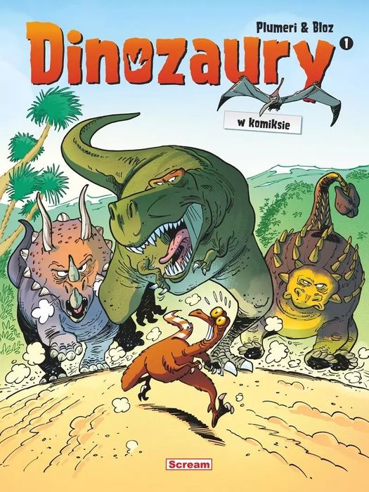 Dinozaury w.2025. Scream Comics. Nowy Produkt