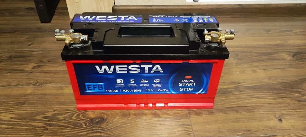 Акумулятор 110Ah  Westa 6CT (EFB) 12v