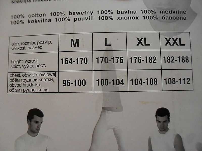 PODKOSZULEK - BAWEŁNA 100% LAMA - XXL -biały -ramiączka -polski NOwy 2