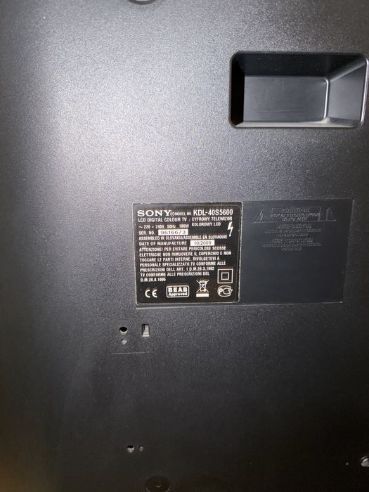 Telewizor SONY Bravia 40 cali