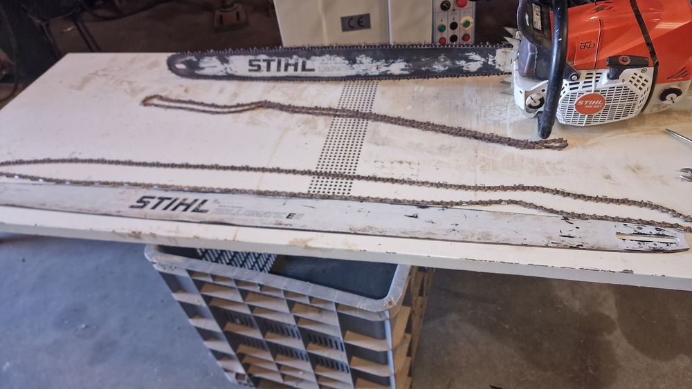 Motosserra stihl A gasolina 6.40 kw 881 o melhor e mais potente do mun