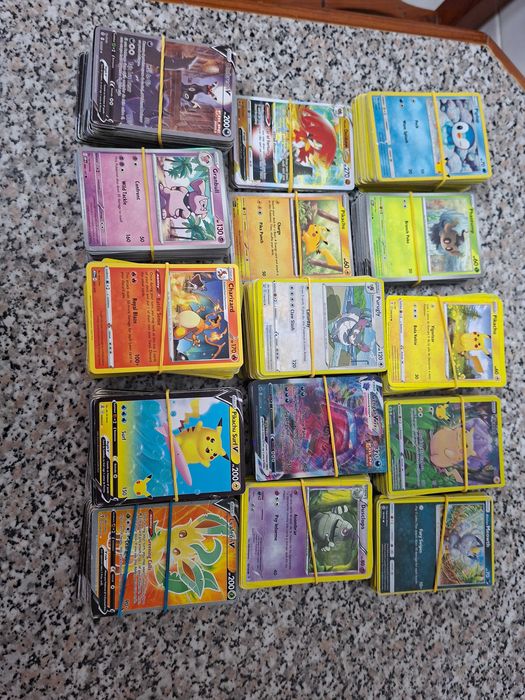 1000 Cartas de jogo Pokemon