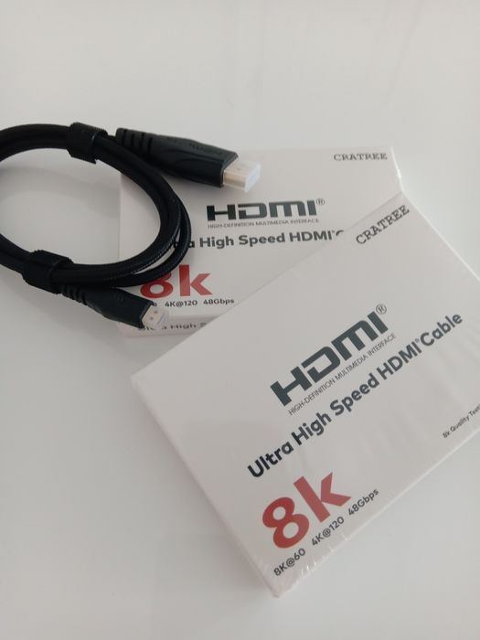 Kable HDMI Cratree o długości 15 stóp - 8K 60 Hz,