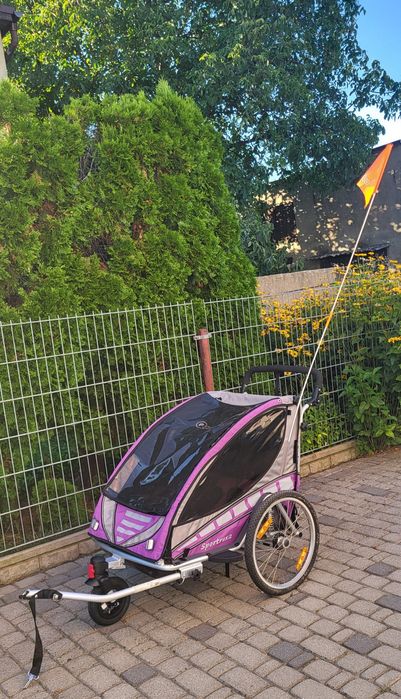 Przyczepka rowerową dla dziecka Qeridoo Sportex 2