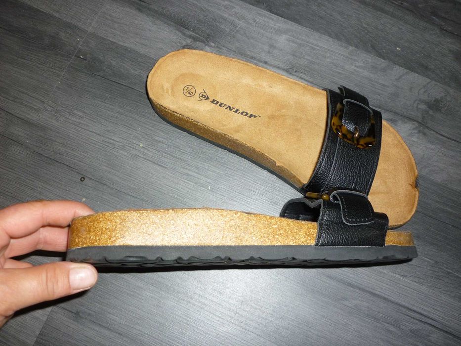 Dunlop klapki na korku nowe