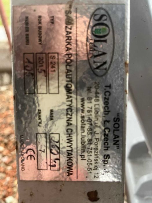 Sadzarka SOLAN S 241