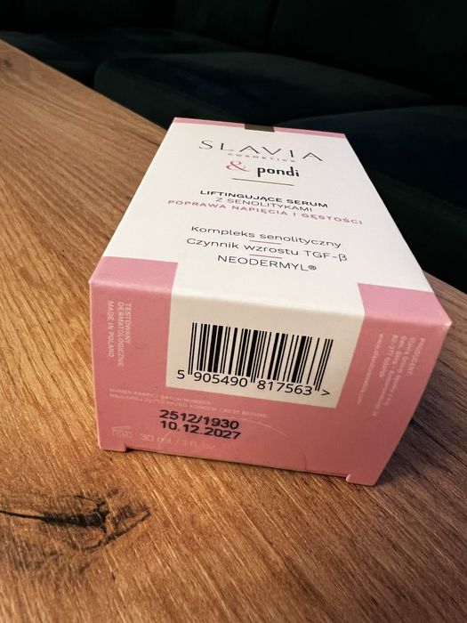 Serum Slavia liftingujące z senolitykami