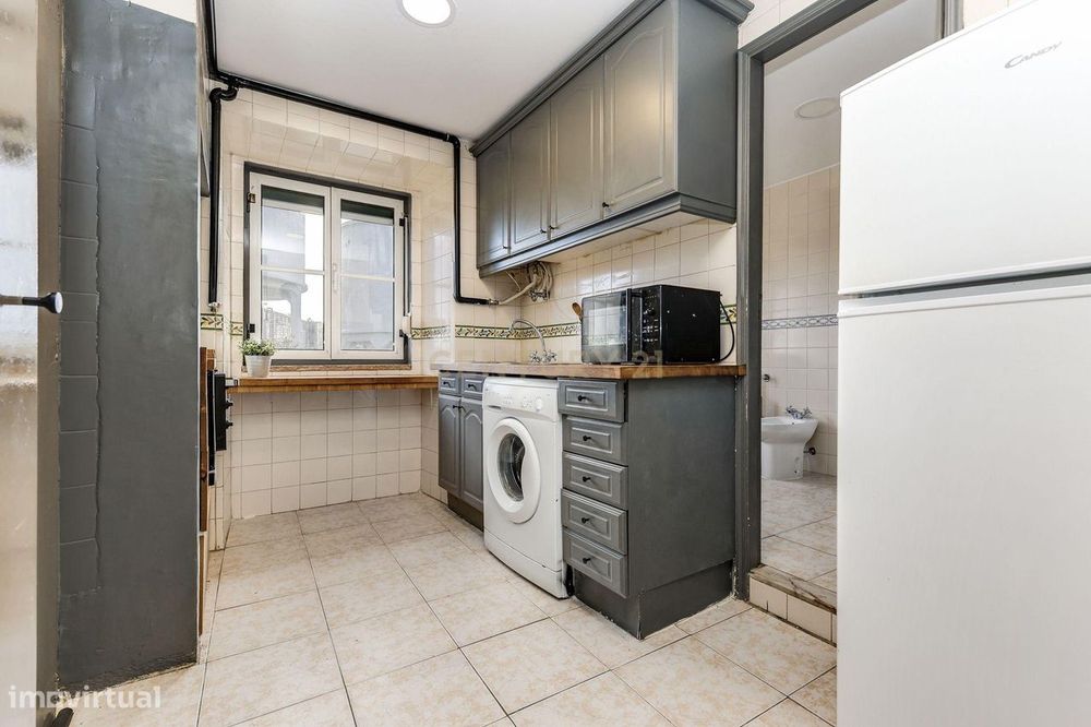 Apartamento T1 Mobilado, Alcântara, Arrendamento de Longa Duração